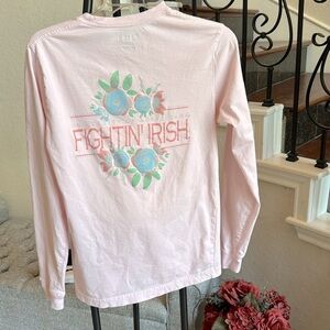 CHAMPION Notre Dame long-sleeve shirt, Small